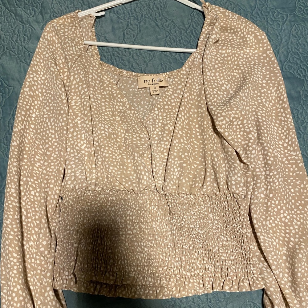 Cream Blouse